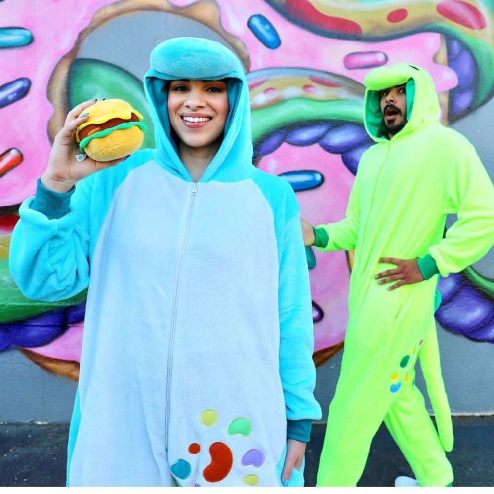 EUC Moriah Elizabeth Derp Onesie Size Medium